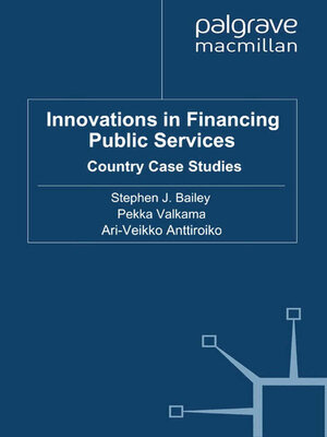 cover image of Innovations in Financing Public Services